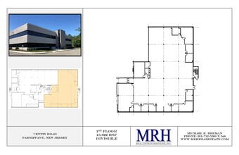 7 Entin Rd, Parsippany, NJ à louer Plan d’étage– Image 2 sur 2
