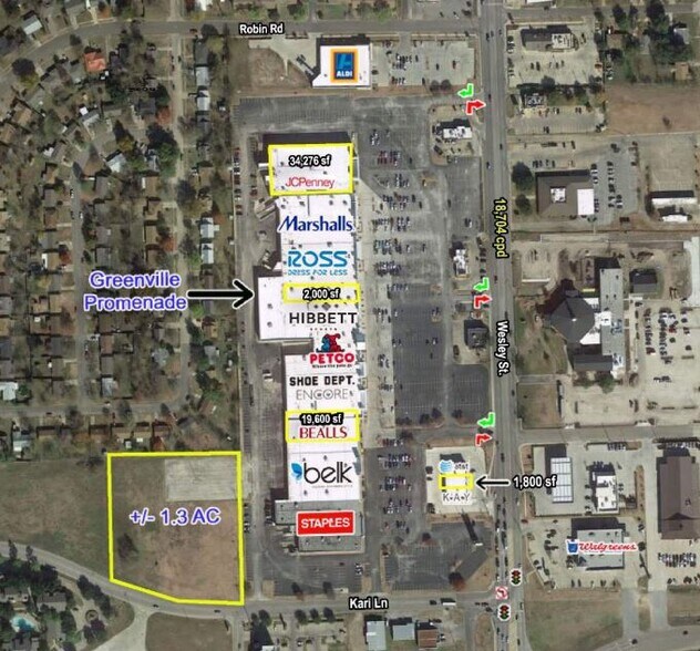 Kari Ln, Greenville, TX à louer - Aérien – Image 2 sur 2