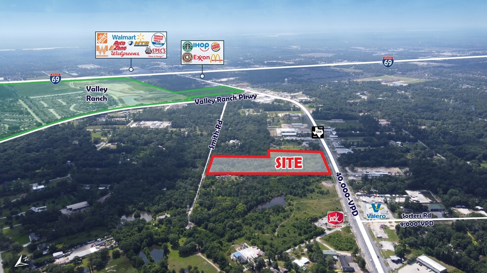 23301 FM 1314 rd, Porter, TX à vendre - Aérien – Image 2 sur 5