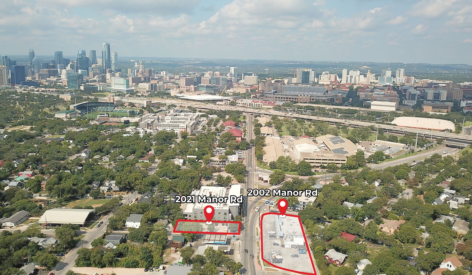2002 & 2021 Manor Rd portefeuille de 2 biens à vendre sur LoopNet.fr Photo de l’immeuble– Image 1 sur 2