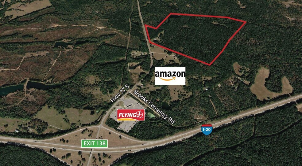 3340 Highway 77 S, Greensboro, GA à vendre - Aérien – Image 1 sur 2