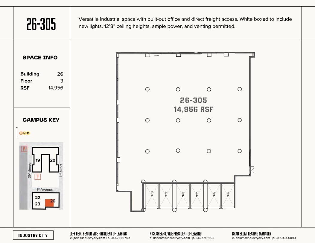 4000-4014 1st Ave, Brooklyn, NY à louer Plan d’étage– Image 1 sur 1