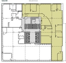 2055 Rue Peel, Montréal, QC à louer Plan d’étage– Image 1 sur 1