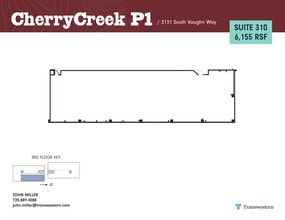 3131 S vaughn Way, Aurora, CO à louer Plan de site– Image 2 sur 2