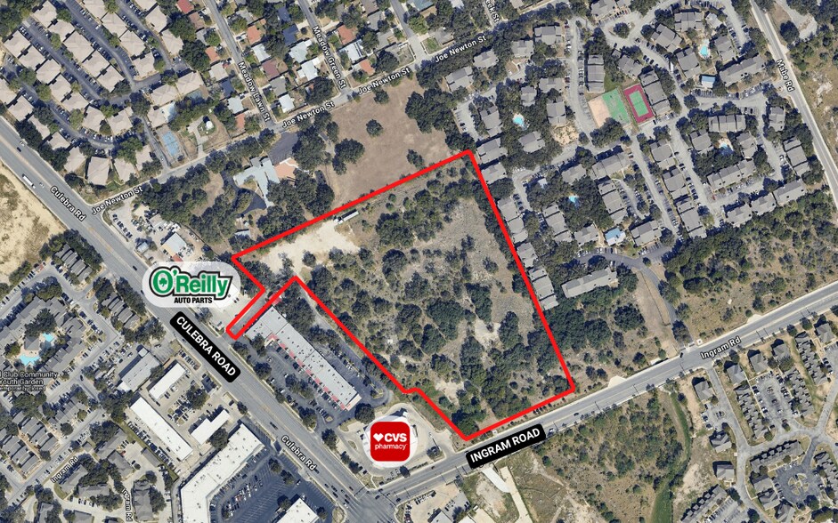 Culebra Rd at Ingram Rd, San Antonio, TX à vendre - Photo principale – Image 1 sur 2