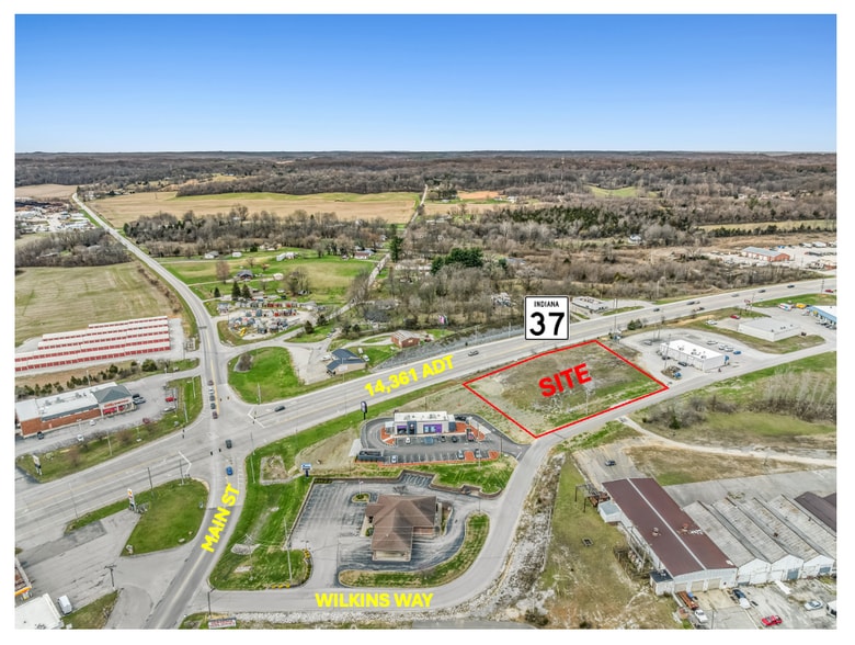 1504 Wilkins Way, Mitchell, IN à vendre - Aérien – Image 2 sur 6