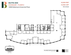 13860 Ballantyne Corporate Pl, Charlotte, NC à louer Plan d’étage– Image 1 sur 1