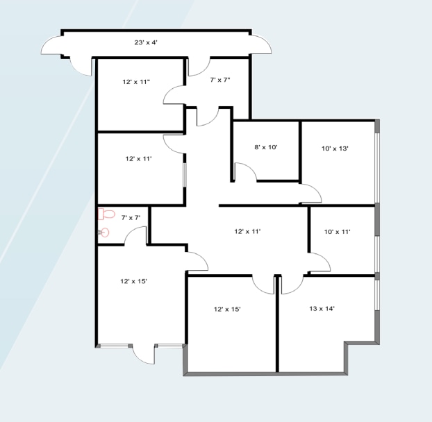 1945 Camino Vida Roble, Carlsbad, CA à louer Plan d’étage– Image 1 sur 2