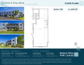 5010 E Shea Blvd, Scottsdale, AZ à louer Plan d’étage– Image 1 sur 1