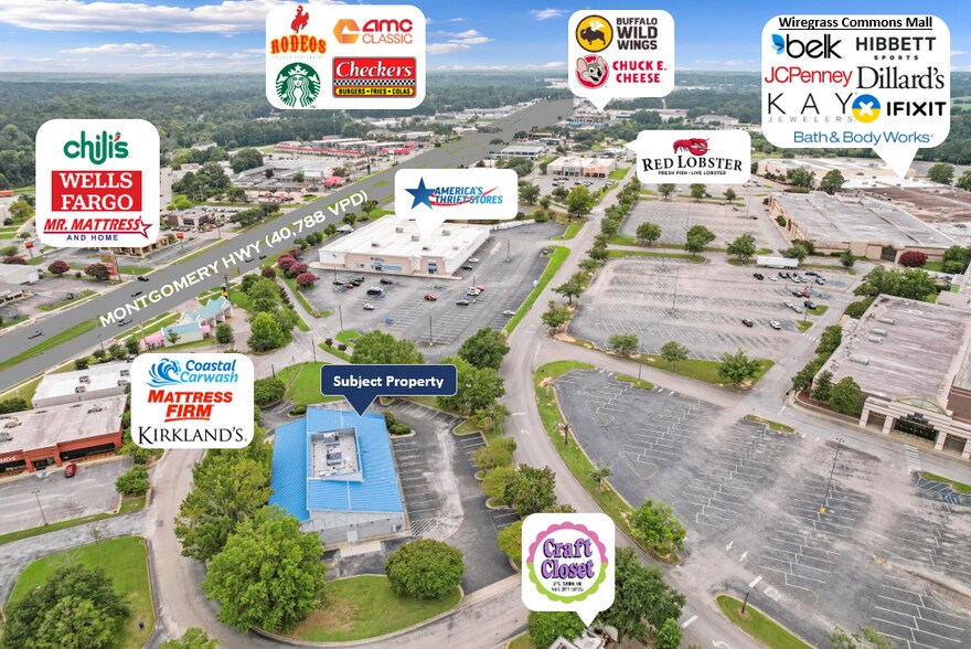 200 Buyers Dr, Dothan, AL à louer - Aérien – Image 3 sur 9