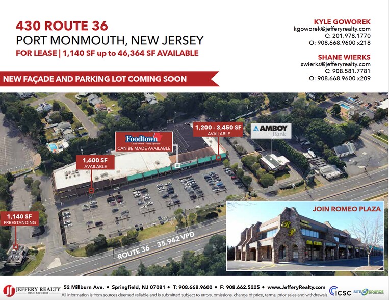 430 State Hwy Rte 36, Middletown, NJ à louer - Photo de l’immeuble – Image 1 sur 2