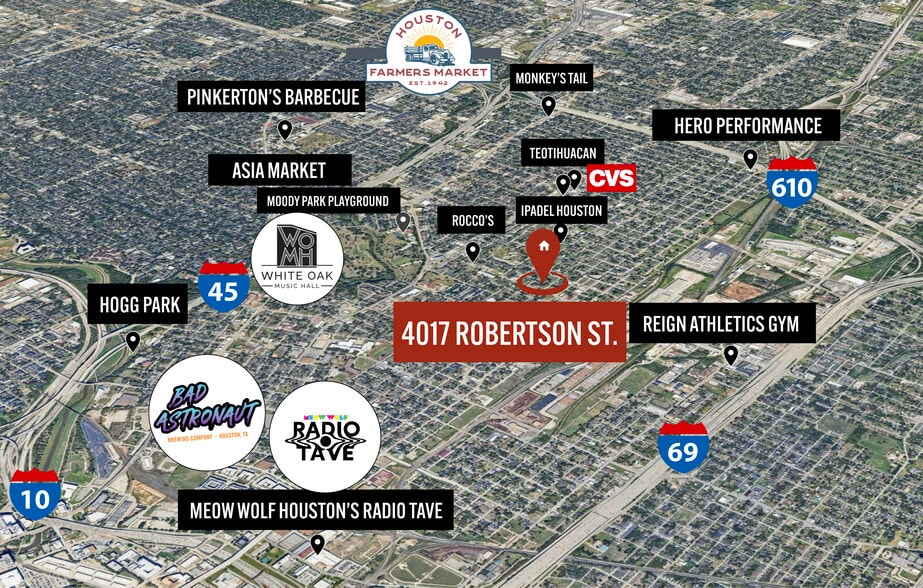 4017 Robertson St, Houston, TX à vendre - Photo de l’immeuble – Image 2 sur 6