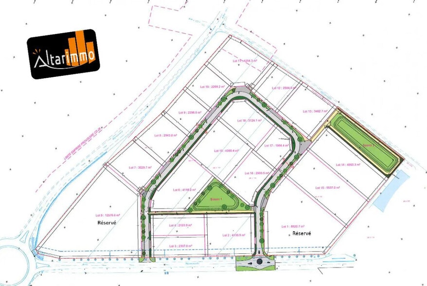 Terrain dans Gallardon à vendre - Plan d’étage – Image 3 sur 3