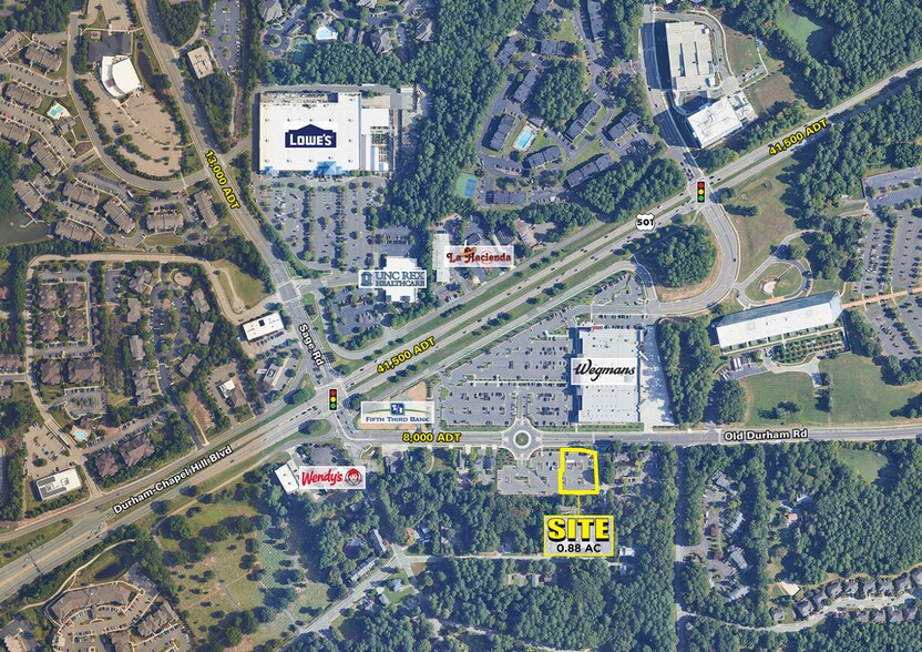 Old Durham Rd & Cooper St, Chapel Hill, NC à vendre - Photo de l’immeuble – Image 2 sur 4