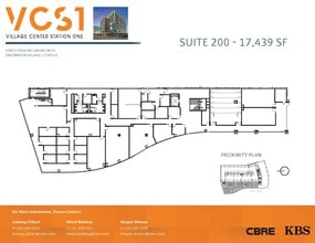 6380 S Fiddlers Green Cir, Greenwood Village, CO à louer Plan d’étage– Image 1 sur 2