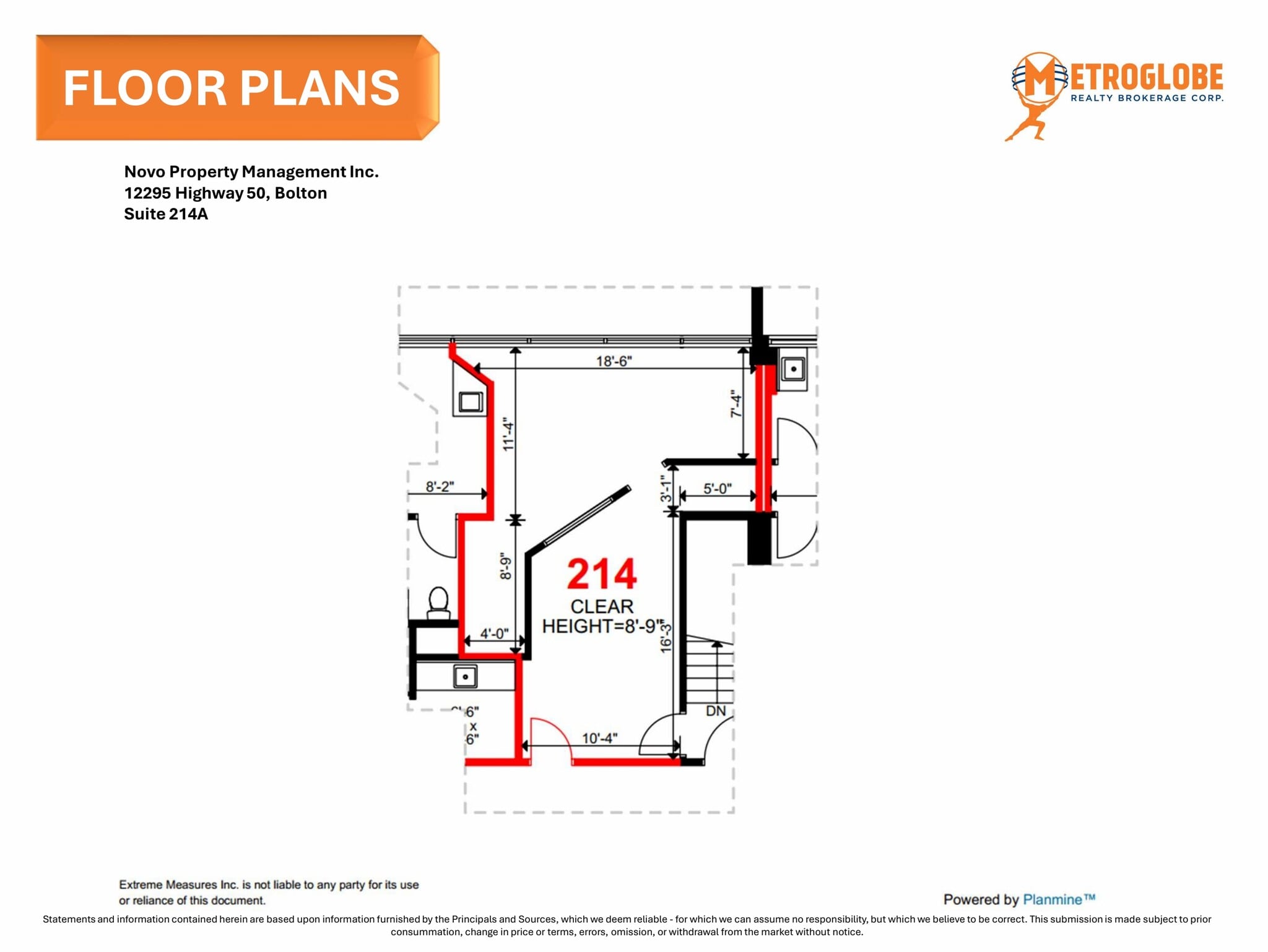 12295 Hwy 50, Caledon, ON à louer Plan d’étage– Image 1 sur 1