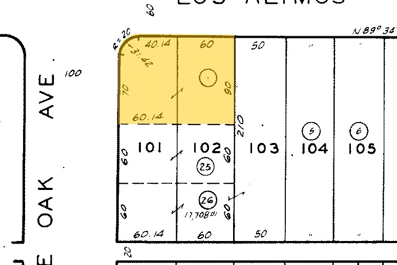 10734 White Oak Ave, Granada Hills, CA à vendre - Plan cadastral – Image 3 sur 3