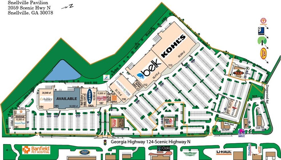 2059 Scenic Hwy, Snellville, GA à louer - Photo de l’immeuble – Image 2 sur 12