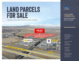Plus de détails pour 1313-1317 6th Street, Wells, NV - Terrain à vendre