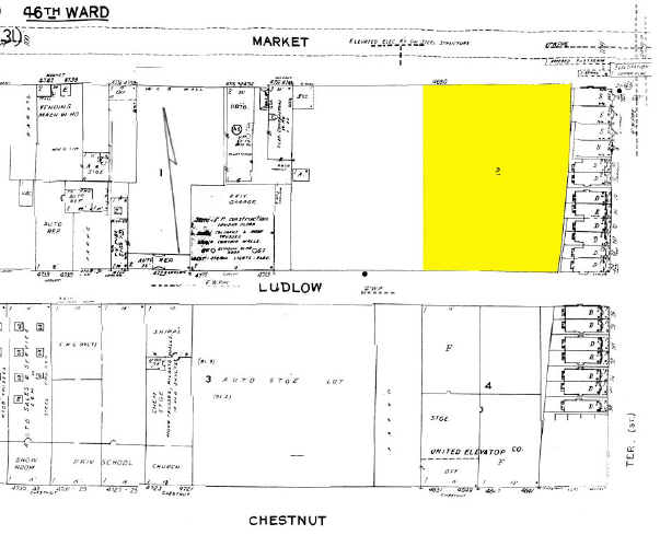 4628 Market St, Philadelphia, PA à vendre - Plan cadastral – Image 1 sur 1