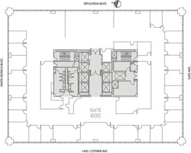 11100 Santa Monica Blvd, Los Angeles, CA à louer Plan d’étage– Image 1 sur 1