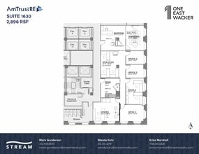 1 E Wacker Dr, Chicago, IL à louer Plan d’étage– Image 1 sur 1