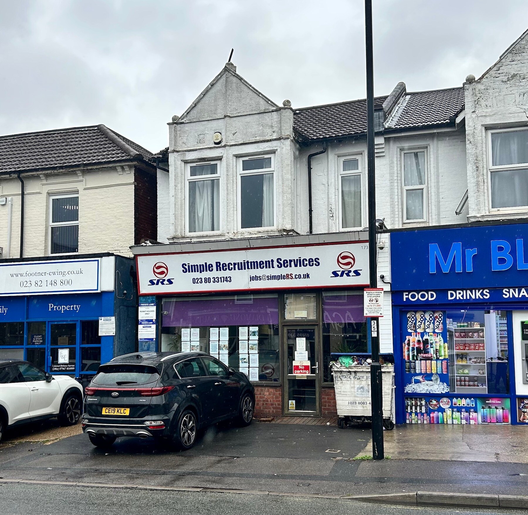 173 Shirley Road, Southampton à louer Photo de l’immeuble– Image 1 sur 2