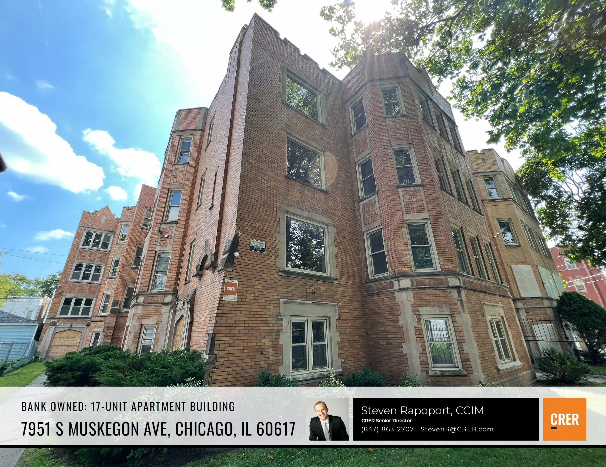 7951-7955 S Muskegon Ave, Chicago, IL à vendre Photo de l’immeuble– Image 1 sur 12