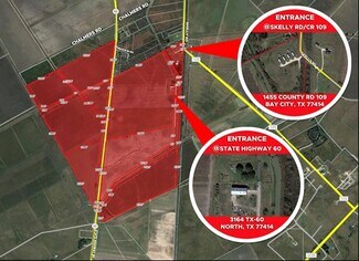Plus de détails pour 1455 County Road 109, Bay City, TX - Terrain à vendre