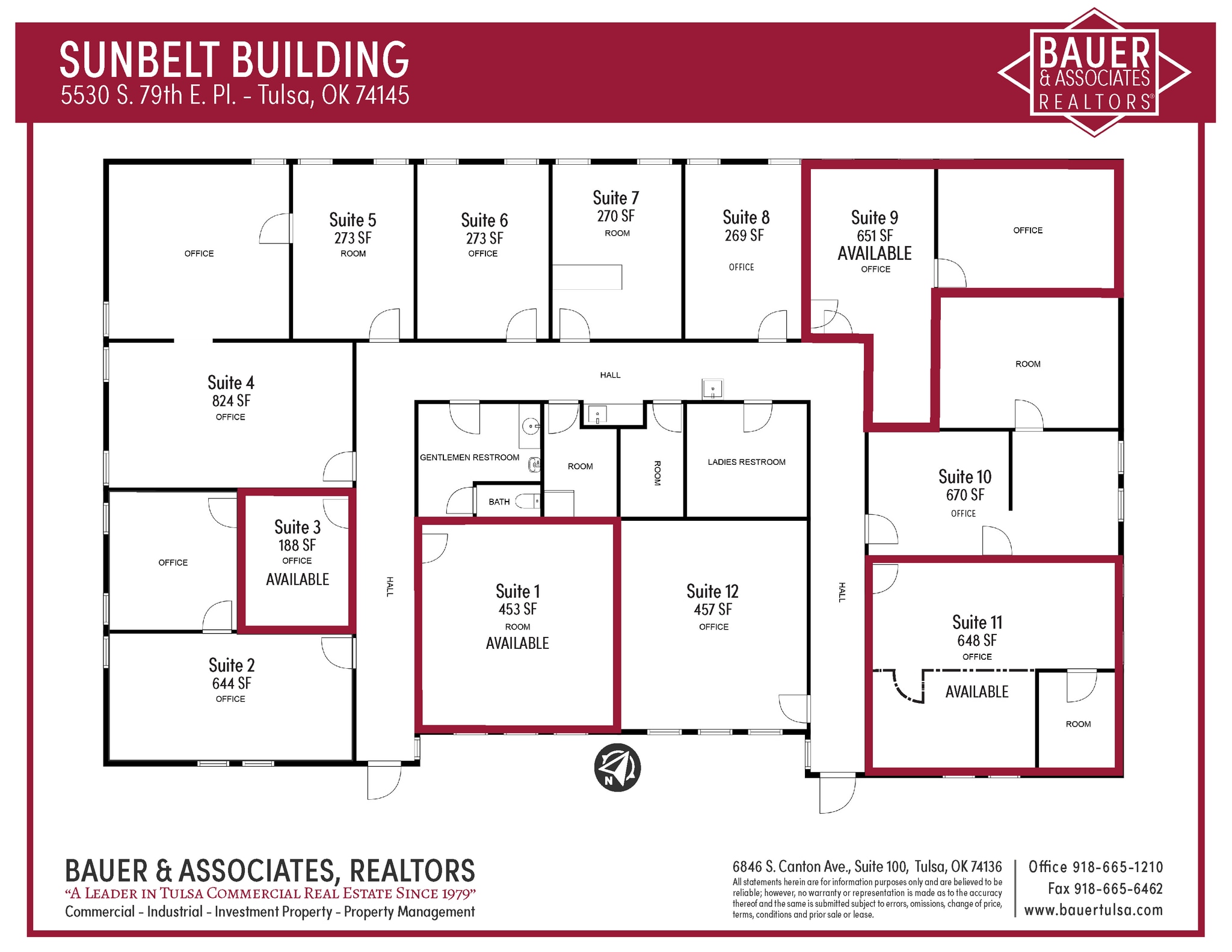 5530 S 79th Pl, Tulsa, OK à louer Plan de site– Image 1 sur 1