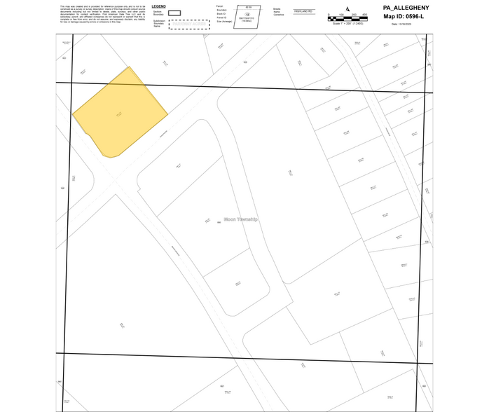 995 Beaver Grade Rd, Coraopolis, PA à louer - Plan cadastral – Image 2 sur 15
