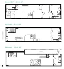 665-667 Yonge St, Toronto, ON à louer Plan d’étage– Image 2 sur 2