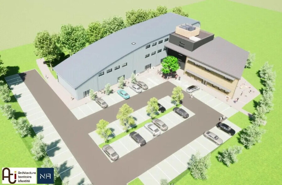 Bureau dans DOUVRES-LA-DÉLIVRANDE à louer - Photo de l’immeuble – Image 1 sur 6