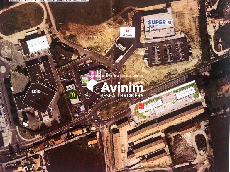 Local commercial dans Carpentras à louer - Aérien – Image 3 sur 3