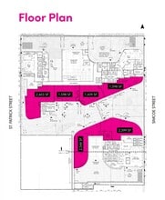234 Simcoe St, Toronto, ON à louer Plan d’étage– Image 1 sur 1