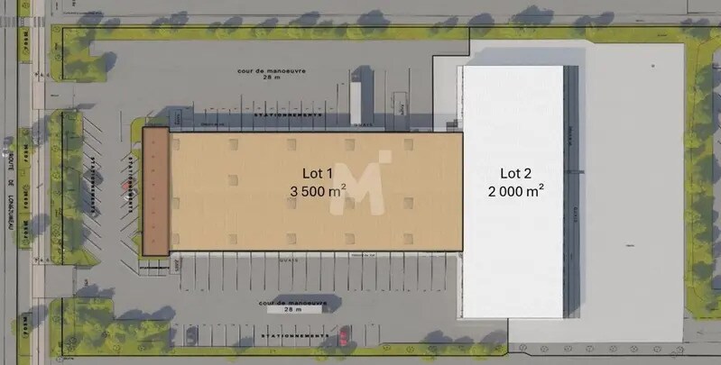 Local d’activités dans Chilly-Mazarin à louer - Plan de site – Image 3 sur 6