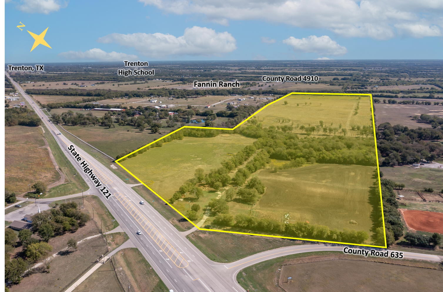 SEC of SH 121 and CR 635, Trenton, TX à vendre Photo principale– Image 1 sur 8