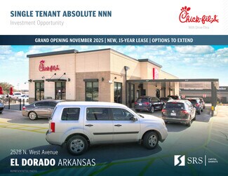 Plus de détails pour 2528 N West Ave, El Dorado, AR - Local commercial à vendre
