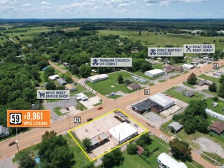 Plus de détails pour 101 S Kentucky Ave, Panama, OK - Local commercial à vendre