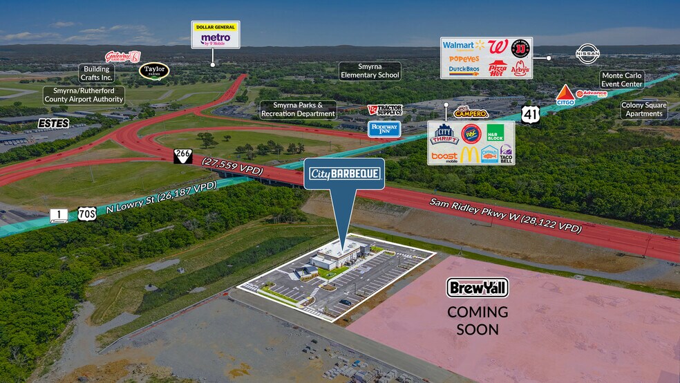 110 Sam Ridley Pkwy W Smyrna TN 37167 United st, Smyrna, TN à vendre - Photo de l’immeuble – Image 3 sur 6