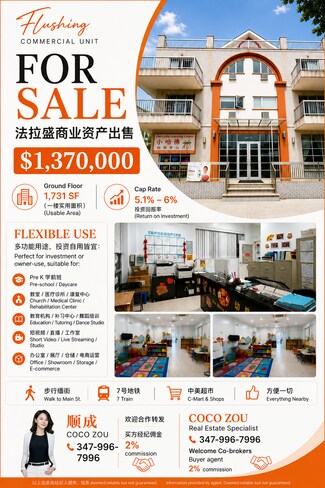 Plus de détails pour 14627 Beech Ave, Flushing, NY - Logement à vendre