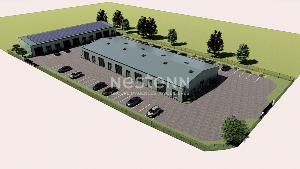Local d'activités dans Loudéac à vendre - Aérien – Image 2 sur 4