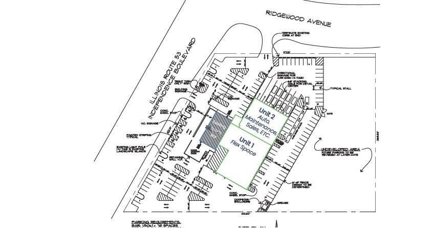 721 Independence Blvd, Romeoville, IL à louer - Plan d’étage – Image 3 sur 3