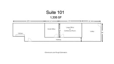8807 Sudley Rd, Manassas, VA à louer Plan d’étage– Image 2 sur 2