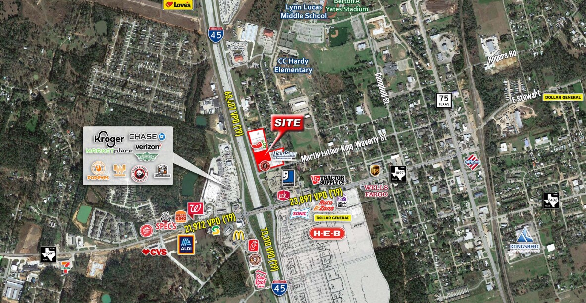 12650 Interstate 45 N, Willis, TX à louer Photo principale– Image 1 sur 3