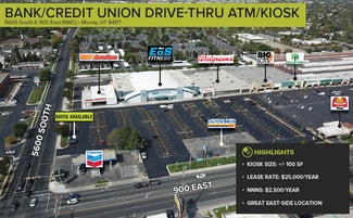 Plus de détails pour 5412-5504 S 900 E, Salt Lake City, UT - Local commercial à louer