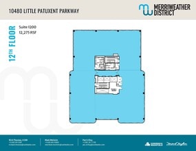 10480 Little Patuxent Pky, Columbia, MD à louer Plan d’étage– Image 1 sur 1