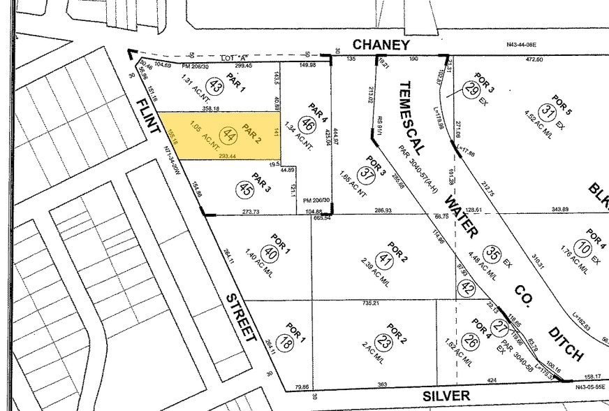 502 Chaney St, Lake Elsinore, CA à louer - Plan cadastral – Image 3 sur 3