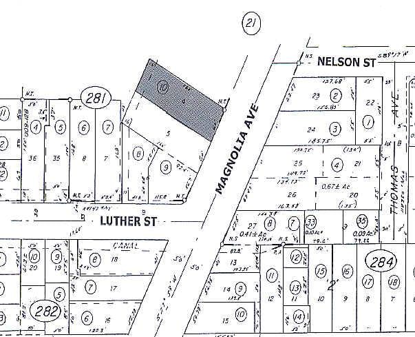 6841 Magnolia Ave, Riverside, CA à louer - Plan cadastral – Image 2 sur 6