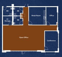 6357 Rittiman Road, San Antonio, TX à louer Plan d’étage– Image 2 sur 2
